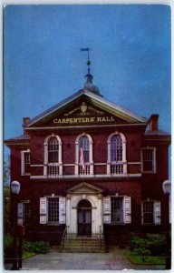 Postcard - Carpenters' Hall, Philadelphia, Pennsylvania, USA