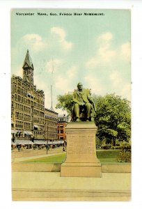 MA - Worcester. George Frisbie Hoar Monument