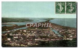 This Sete Old Postcard General view of a flight & # 39oiseau