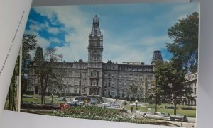 Vintage postcard album with mini photos - Quebec Canada