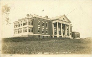 Brightlook Hospital St Johnsbury Vermont C-1910 RPPC Photo Postcard 20-3258