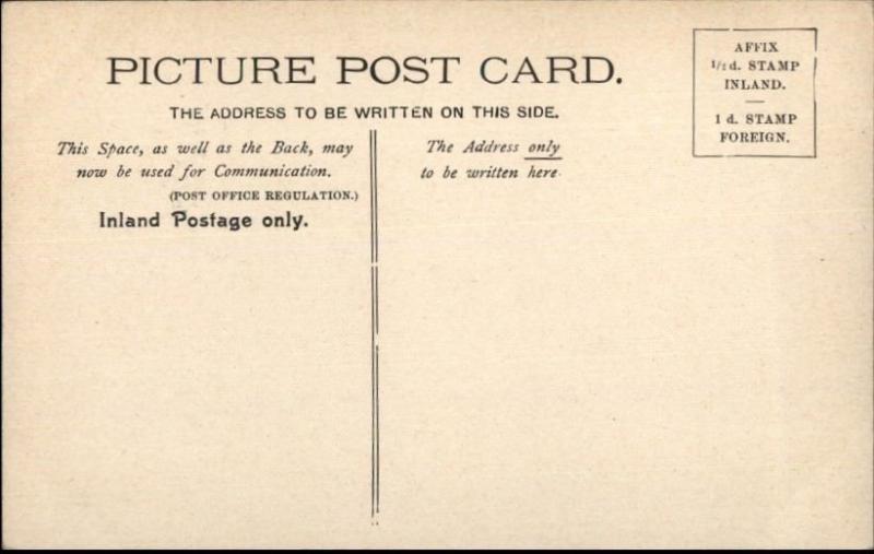 Flamborough UK Lighthouse c1910 Postcard #2