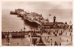 uk30068 palace pier brighton real photo uk