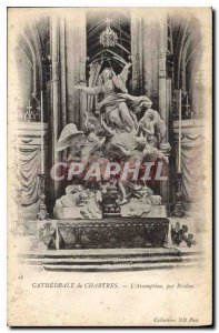 Postcard Old Cathedral of Chartres Assumption by Bridan