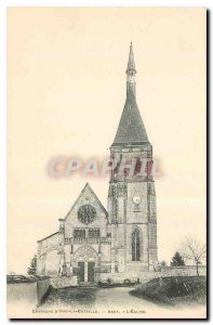 Old Postcard Environs Irvy Battle Anet Church