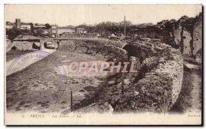 Old Postcard Frejus Les Arenes