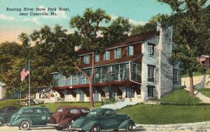 Postcard Mineral Roaring River State Park Hotel Building near Cassville Missouri