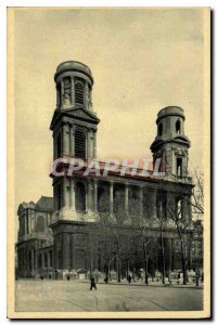 Postcard Ancient Church St Sulpice