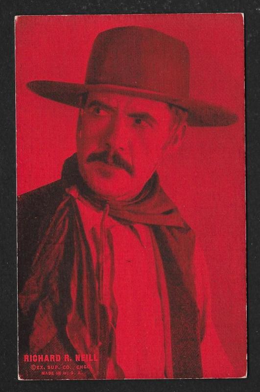 ARCADE CARD Cowboy Entertainer Richard Neill