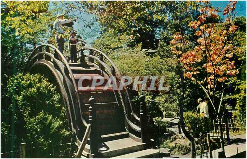 Postcard Modern San Francisco Te Oriental Garden