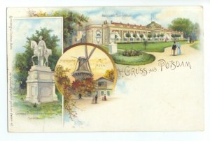 ft1576 - Gruss Aus Potsdam , Germany - postcard