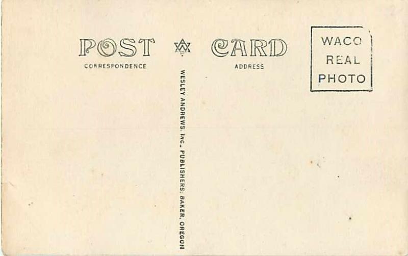 RPPC of the Saratoga Hotel, Caldwell, Idaho, ID