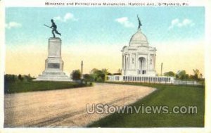 Minnesota & Penn Monuments - Gettysburg, Pennsylvania