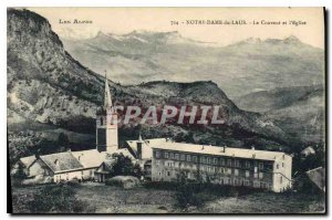 Old Postcard Our Lady of Laus The Convent and Church