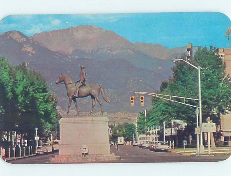 Unused Pre-1980 MONUMENT SCENE Colorado Springs Colorado CO F1673-12