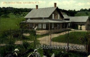 John Brown's House - Adirondack Mts, New York NY  