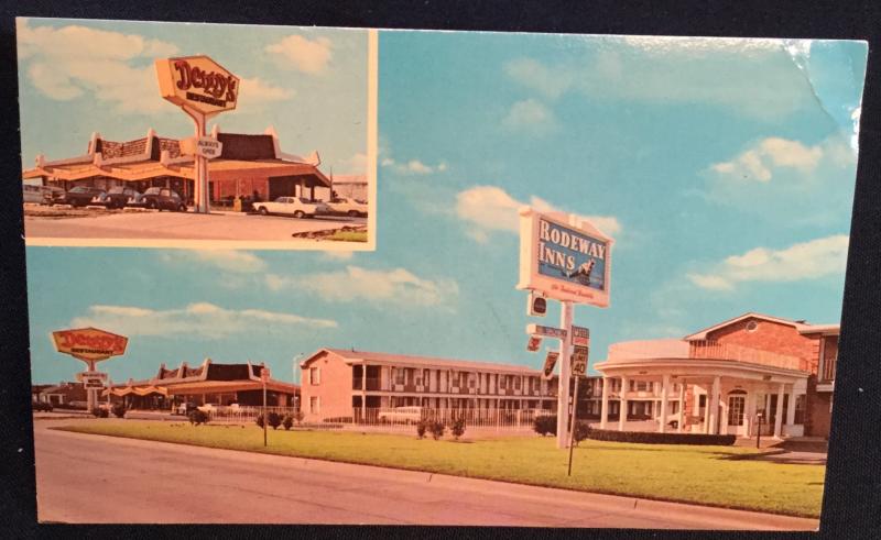 Postcard Unused Rodeway Inn Tulsa OK LB