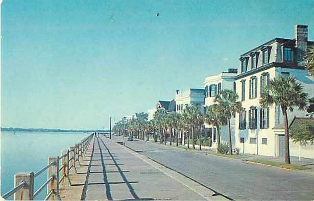 East Or High Battery Charleston South Carolina SC, Chrome