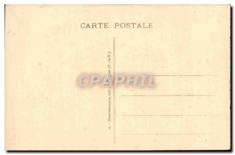 Old Postcard Mont Dore Peak Capuchin