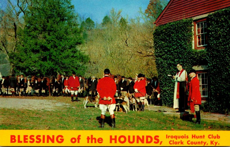 Kentucky Clark County Iroquois Hunt Club Blessing Of The Hounds