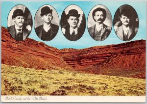 Butch Cassidy and Wild Bunch Wyoming Hole-in-the-Wall Continental Postcard C10