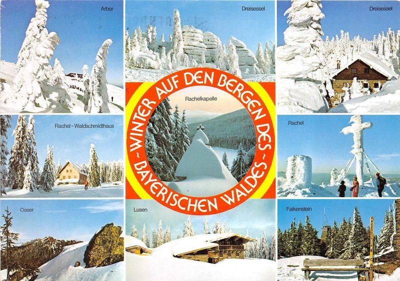 BG6000 winter auf den bergen des bayerischen waldes   germany