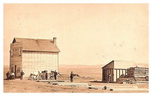 Alaska Smuggler's Creek  Building Businesses  Eaerly 1900's ,RPPC