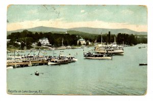 NY - Lake George. Regatta