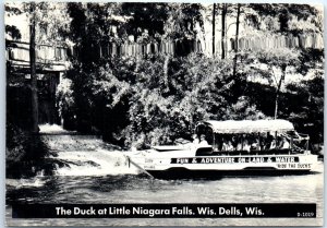 Postcard - The Duck at Little Niagara Falls - Wisconsin Dells, Wisconsin