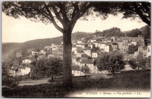 Hyeres - Bormes Vue Generale France Building Aerial View Postcard