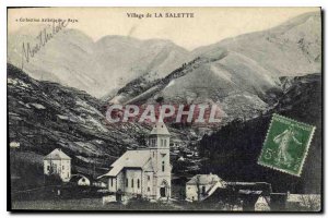 Postcard Old Village of La Salette