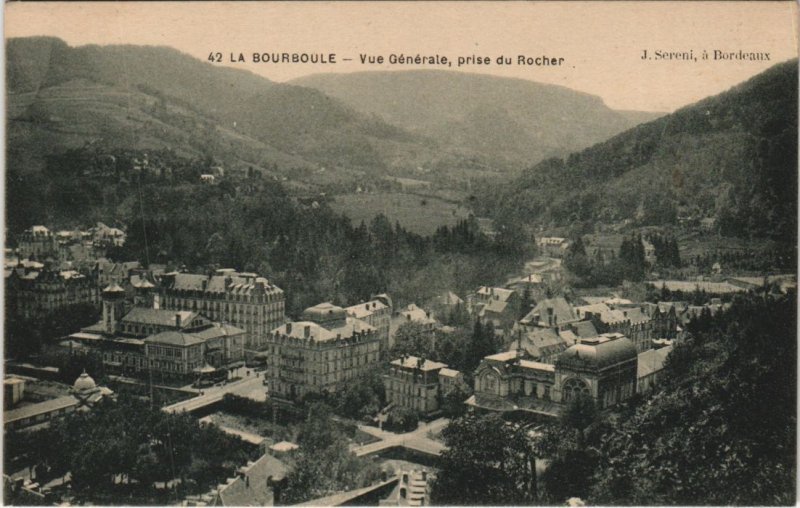 CPA La Bourboule vue generale (1234671)