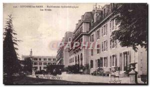 Old Postcard divenne the Etablissement hydrotherapy Bains Hotel