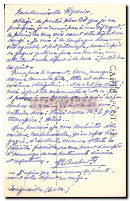 Old Postcard Provins Porte de Jouy Old fortifications