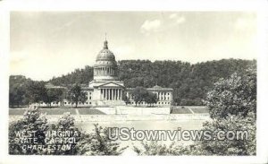 Real Photo - West Virginia State Capitol - Charleston