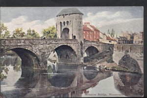 Wales Postcard - Monnow Bridge, Monmouth    RS4273