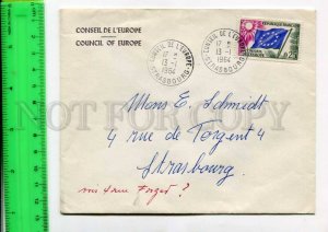 425106 FRANCE Council of Europe 1964 year Strasbourg European Parliament COVER