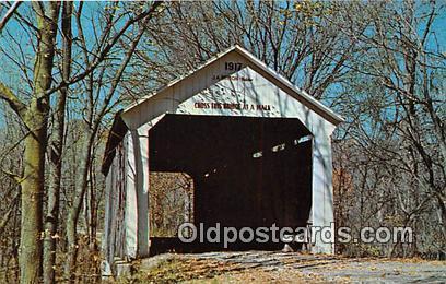 Marshall Bridge Parke County, IN, USA Unused 