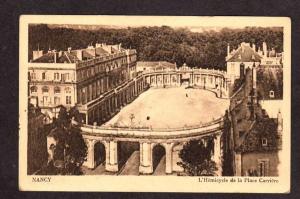 Vintage NANCY FRANCE LHemicycle Place Carriere Postcard