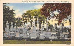 Woolridge monuments Erected in 1894 in Maplewood Cemetery Mayfield Kentucky  