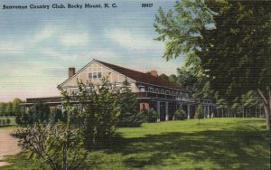 PC GOLF, NC, ROCKY MOUNT, BENCENUE COUNTRY CLUB, Vintage Postcard (b45838)