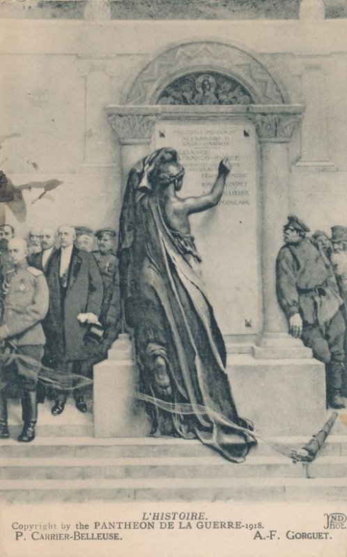 Paris, France - Pantheon de la Guerre 1918 - Commeration of Dead heros - DB