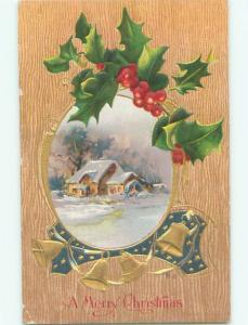 Divided-Back CHRISTMAS SCENE Great Postcard AA0106