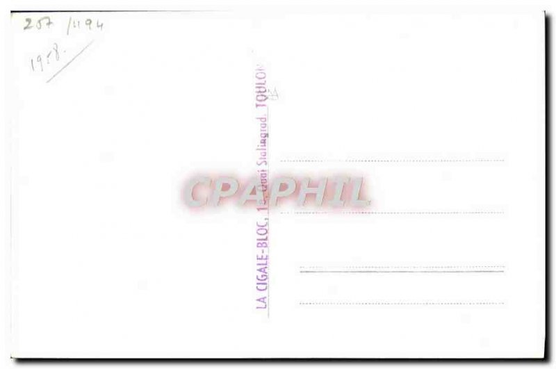 Old Postcard Boat Marcel Le Bihan