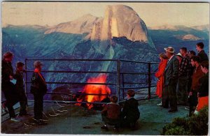 Postcard SCENE Yosemite National Park California CA AL9555