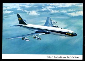 BOAC 707Jetliner powered by 4 Rolls-Royce Conway RCo12 Engines ~ Cont'l