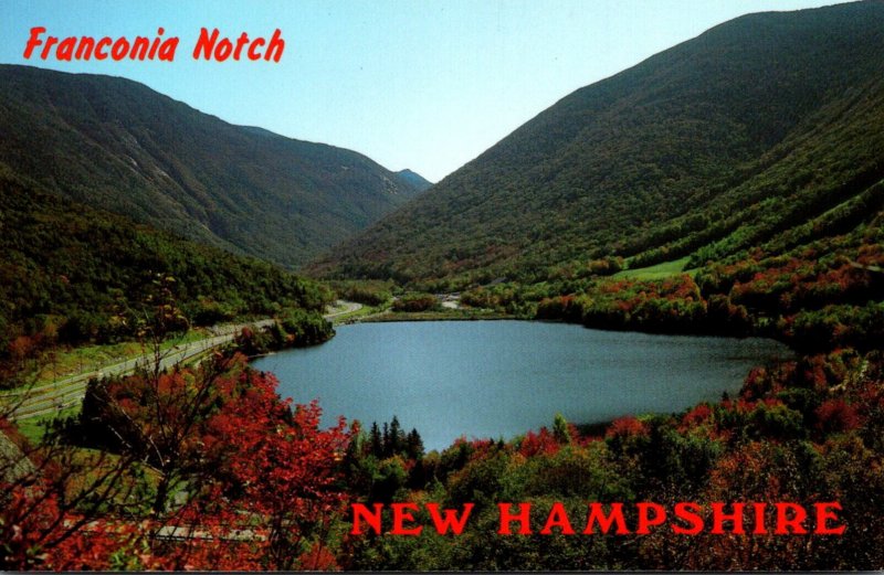 New Hampshire Franconia Notch Echo Lake