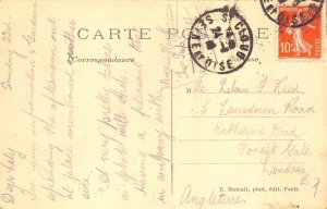 France Saint Cloud 1920 Le Parc General View vintage postcard