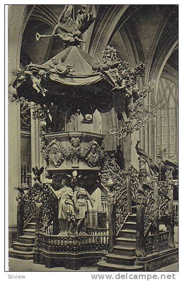 Chaire De La Cathedrale, Anvers (Antwerp), Belgium, 1900-1910s