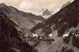 Switzerland Binn mit Ofenhorn Hotel Ofernhorn RPPC vintage postcard